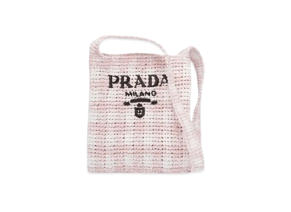 PRADA Crochet Bag "Alabaster Pink"