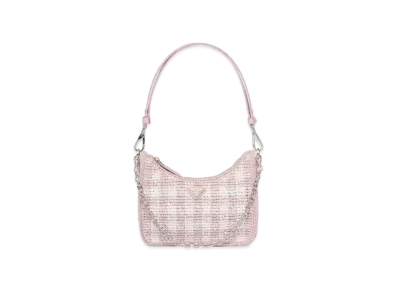 PRADA Re Edition Crochet Mini Bag "Alabaster Pink"
