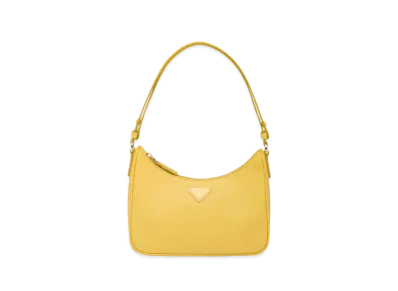 PRADA Re Edition Saffiano Leather Mini Bag "Sunny Yellow"