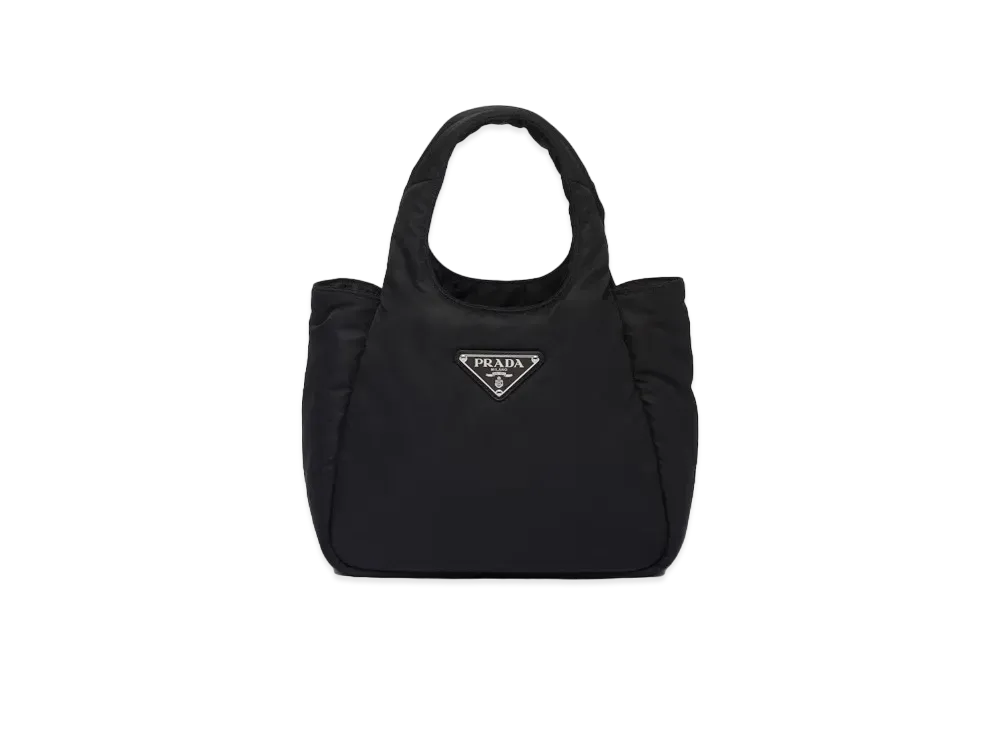 PRADA Re Nylon Padded Small Tote Bag "Black"