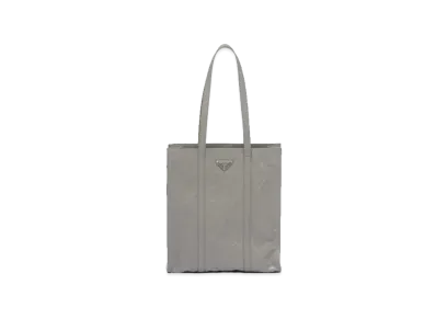 PRADA Nappa Antique Small Tote Bag "Gray"