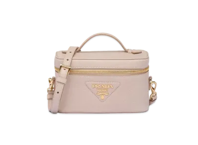 PRADA Leather Mini Bag "Water Lily"