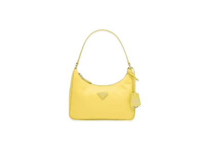 PRADA Re Edition 2005 Re Nylon Mini Bag "Citron Yellow"