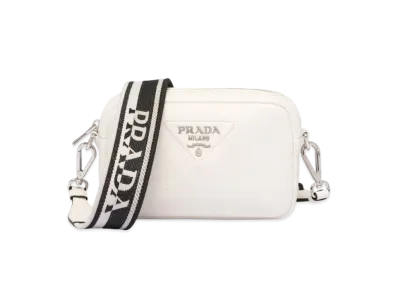 PRADA Small Leather Bag "White"