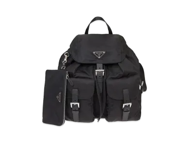 PRADA Nylon Medium Backpack "Black"