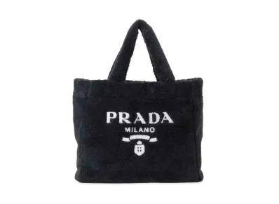 PRADA Terry Tote Bag "Black"