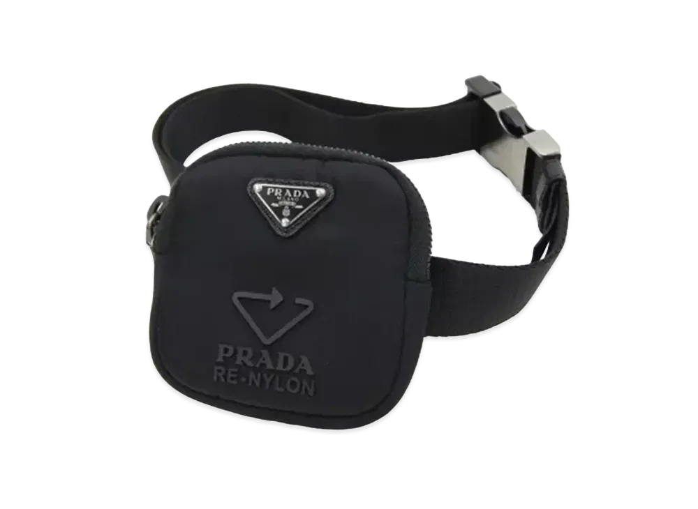 PRADA Re-Nylon Small Logo Body Bag "Black"