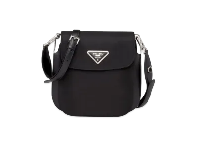 PRADA Nylon Margit Shoulder Bag "Black"