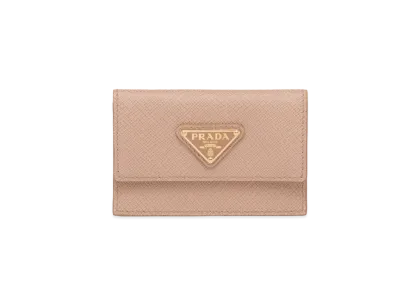 PRADA Saffiano Leather Briefcase "Powder Pink"