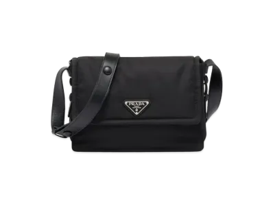 PRADA Small Padded Re-Nylon Shoulder Bag "Black"