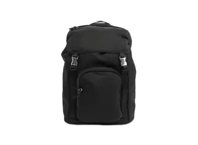 PRADA Nylon Tessuto Backpack "Black"