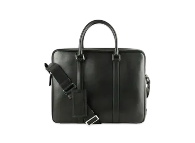 PRADA Vitello Briefcase Leather "Black"