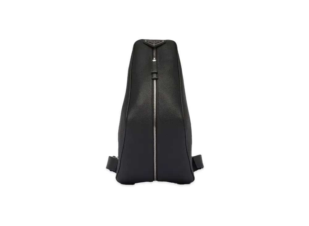 PRADA Leather Backpack "Black"
