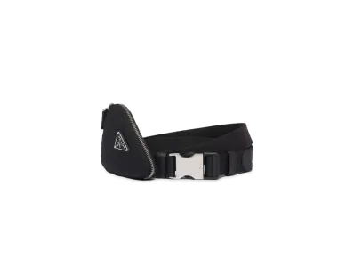 PRADA Re Nylon Pouch Belt "Black"
