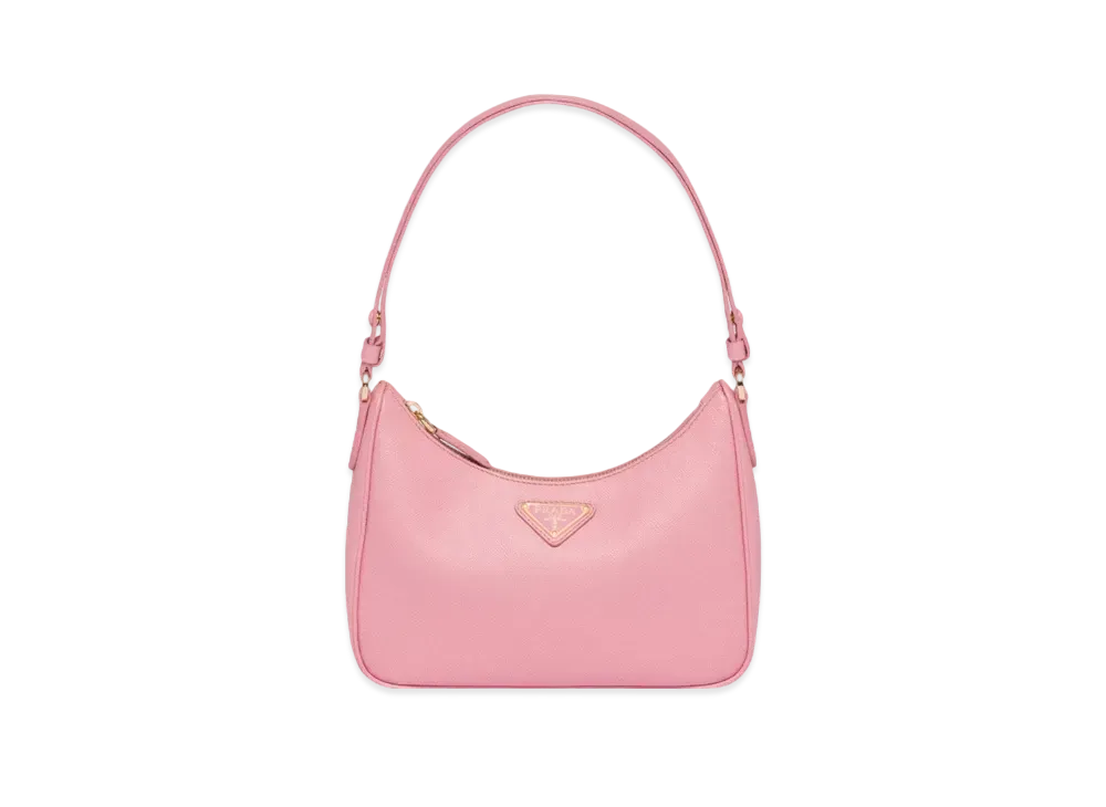 PRADA Saffiano Leather Mini Bag "Pink"
