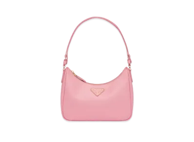 PRADA Saffiano Leather Mini Bag "Pink"