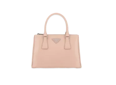 PRADA Galleria Leather Small Bag "Orchid Pink"