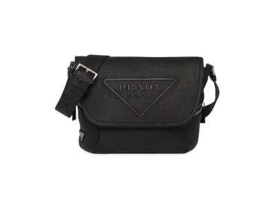 PRADA Leather Bag Shoulder Strap "Black"