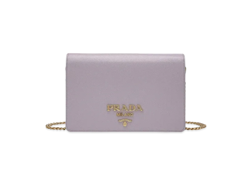 PRADA Saffiano Leather Mini Bag "Wisteria"