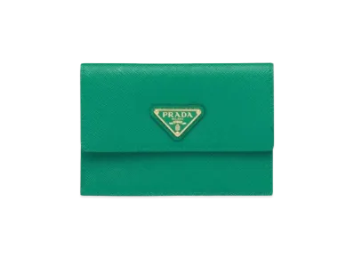 PRADA Saffiano Leather Briefcase "Green"