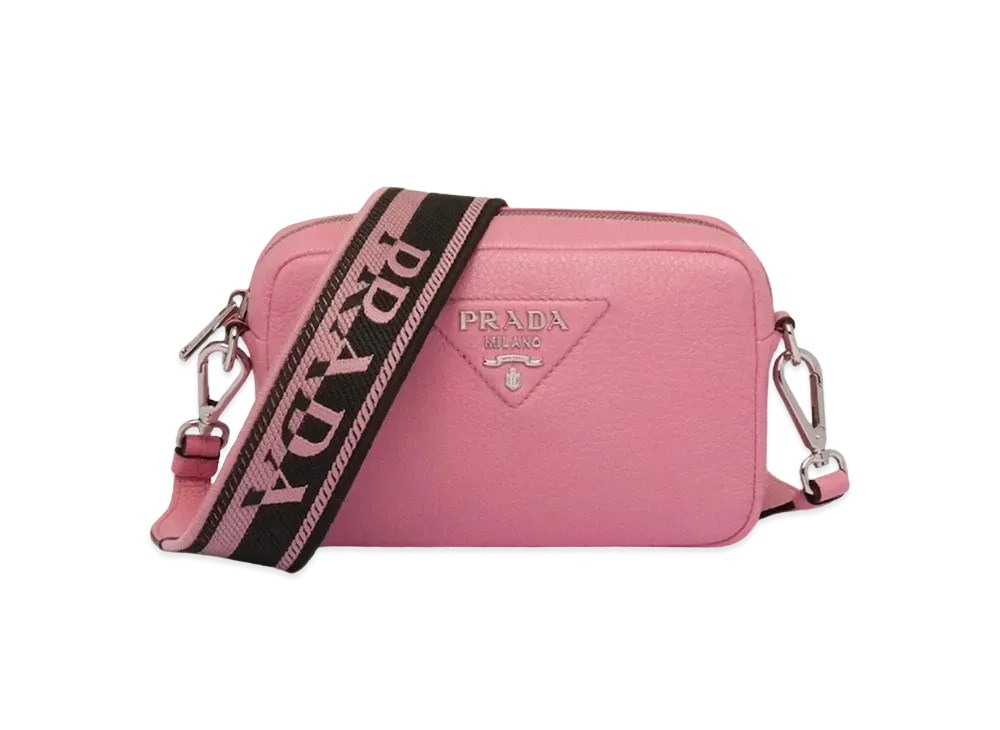 PRADA Small Leather Bag "Petal Pink"
