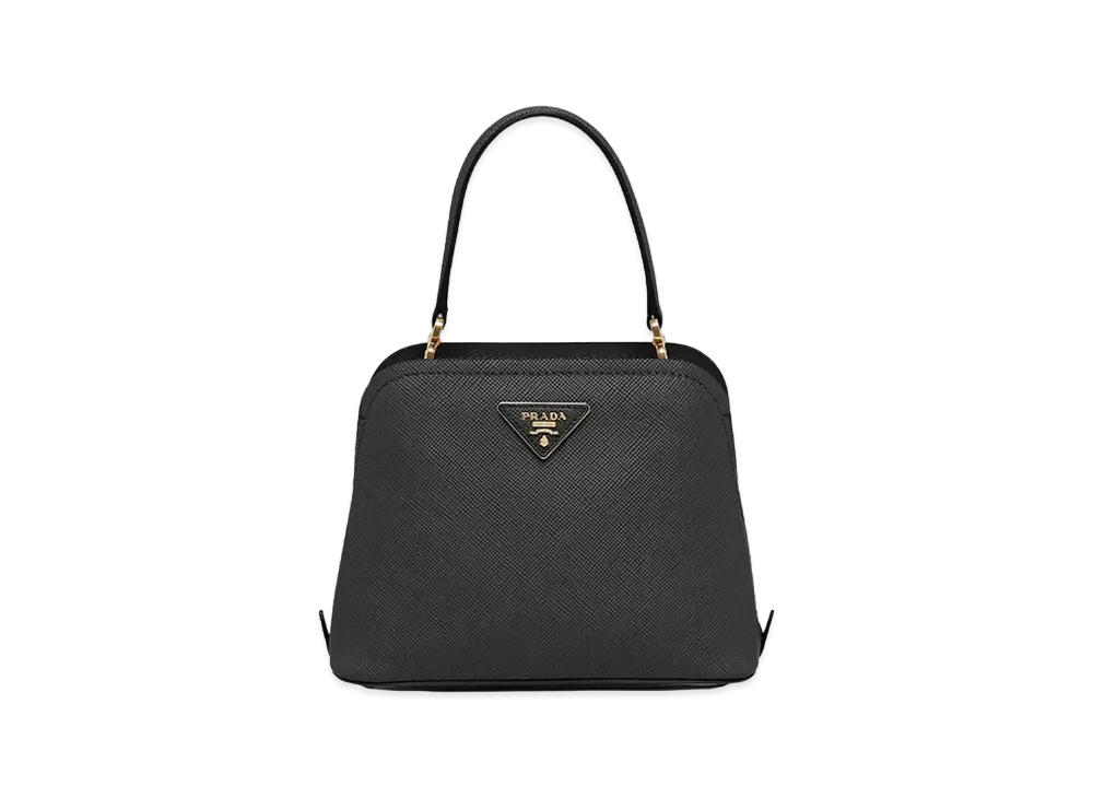 PRADA Matinee Small Saffiano Leather Bag "Black"