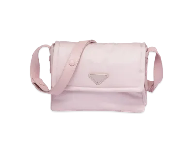PRADA Small Padded Re Nylon Shoulder Bag "Alabaster Pink"