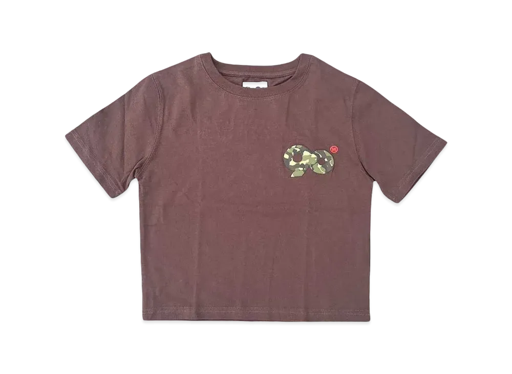 9090 90 Logo Camo Tee "Brown"