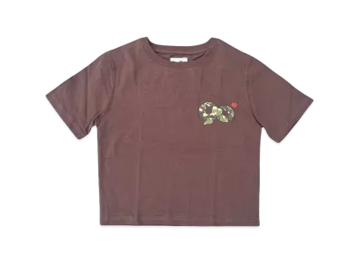9090 90 Logo Camo Tee "Brown"
