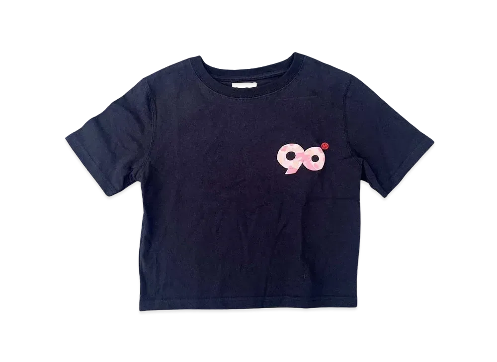 9090 90 Logo Camo Tee "Black"