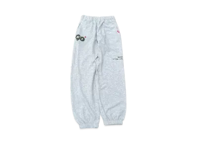 9090 90 Logo Camo Sweat Pants "Heather White"