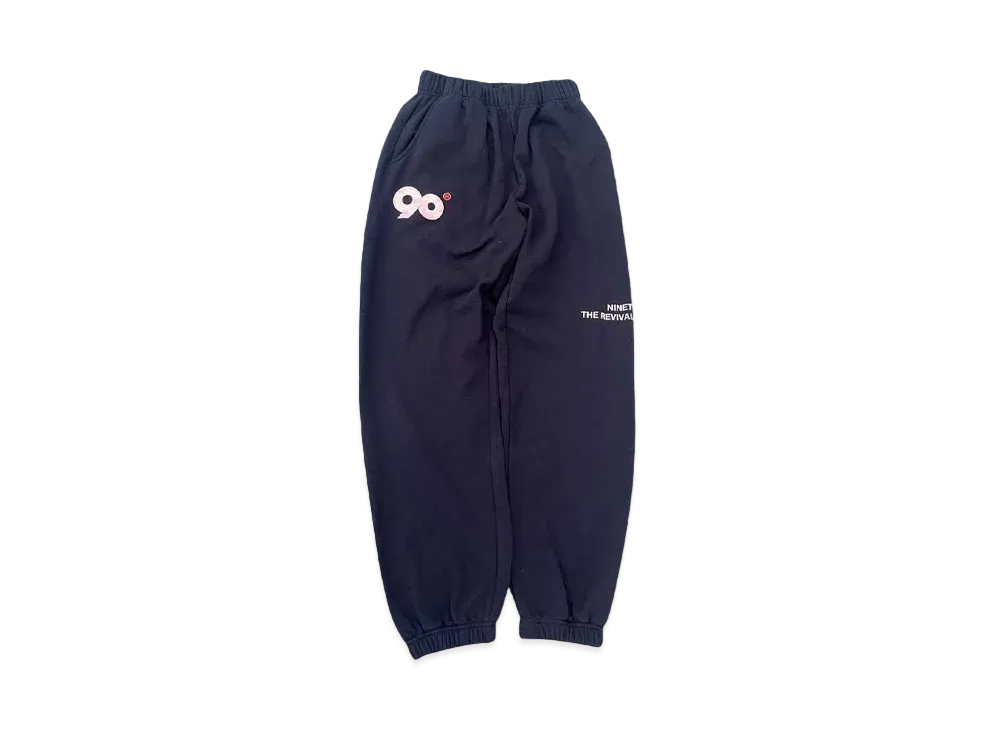 9090 90 Logo Camo Sweat Pants "Black"
