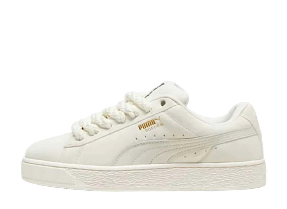 プーマ スウェード XL ロープ "フロステッドアイボリー/ヴェイパーグレー"