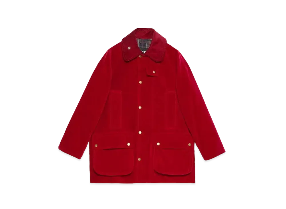 海外発売中｜Barbour × GUCCI collection｜抽選/販売/定価情報