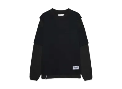 Poliquant THE LAYERED L/S SWEAT SHIRT
"BLACK"