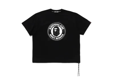 A BATHING APE x mastermind JAPAN Busy Work Relaxed Fit Tee "Black"