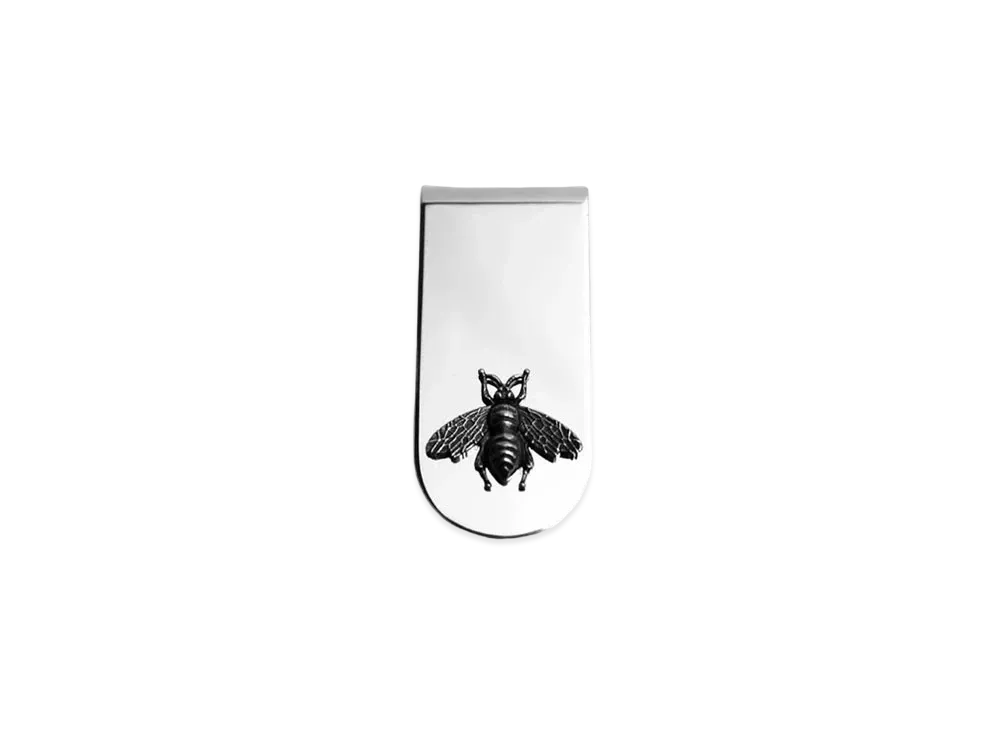 GUCCI Bee Money Clip Silver 925 "Silver"