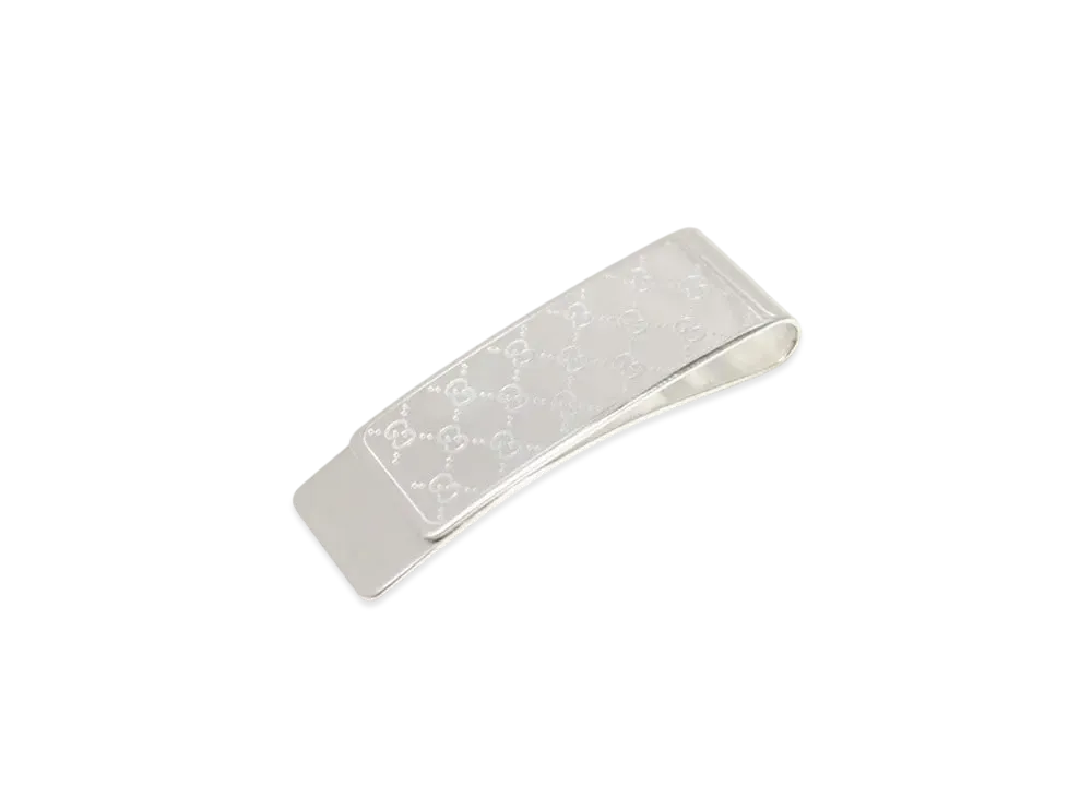 GUCCI GG Logo Money Clip Silver 925 "Silver"