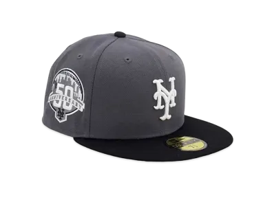 NEW ERA THE CAP Guellilla 59Fifty New York Mets "Dark Gray/Black"