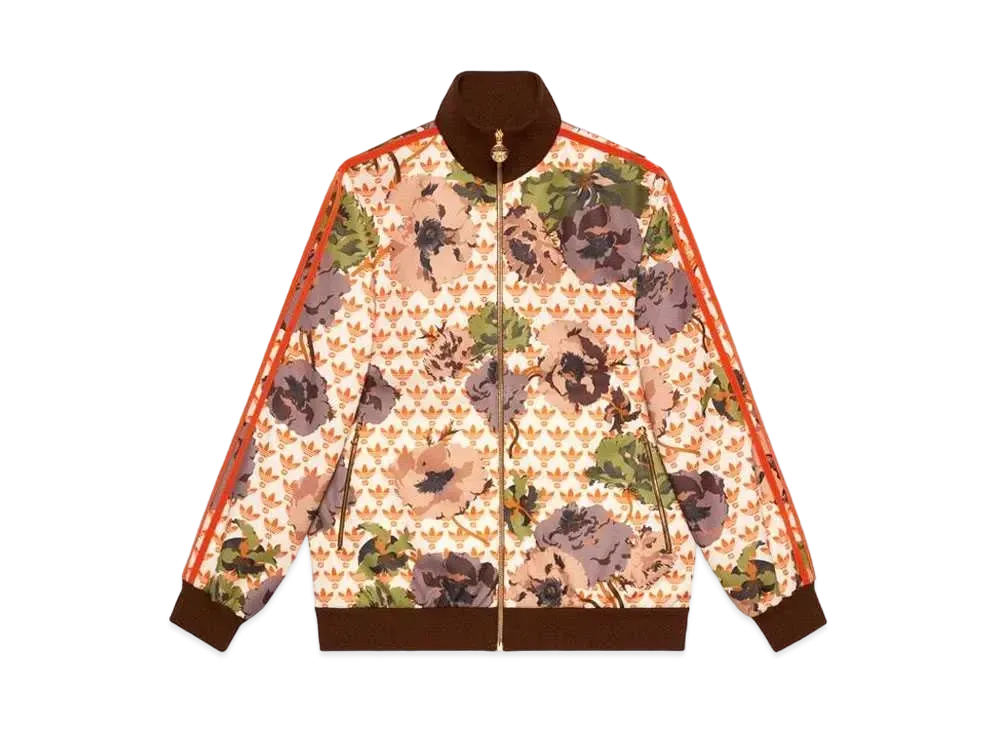 GUCCI x adidas Technical Jersey Zip Jacket "Multi Color"