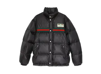 GUCCI Water Repellent Down Jacket "Black"
