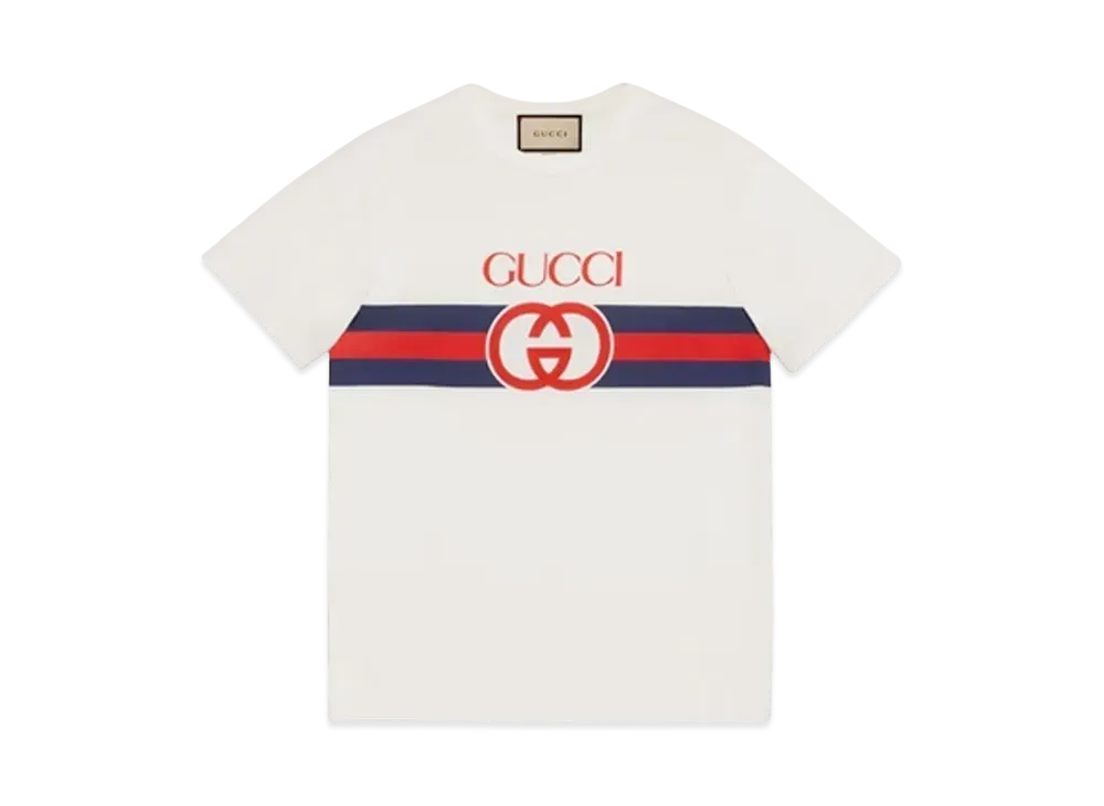 グッチ フレイヤ・ハルタス ICCUG アニマル プリント Tシャツ