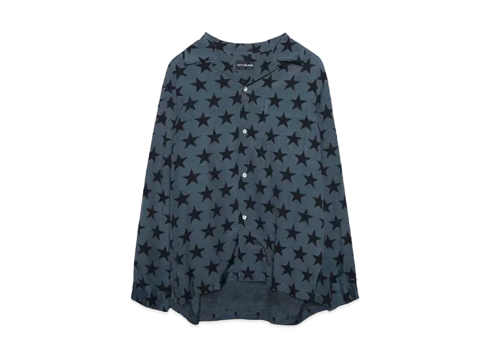 COTTON PAN Shawn L/S:STAR "ICEGRAY"