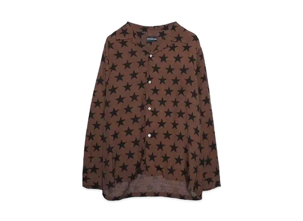 COTTON PAN Shawn L/S:STAR "BROWN"