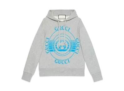 GUCCI Record Print Sweatshirt "Gray"