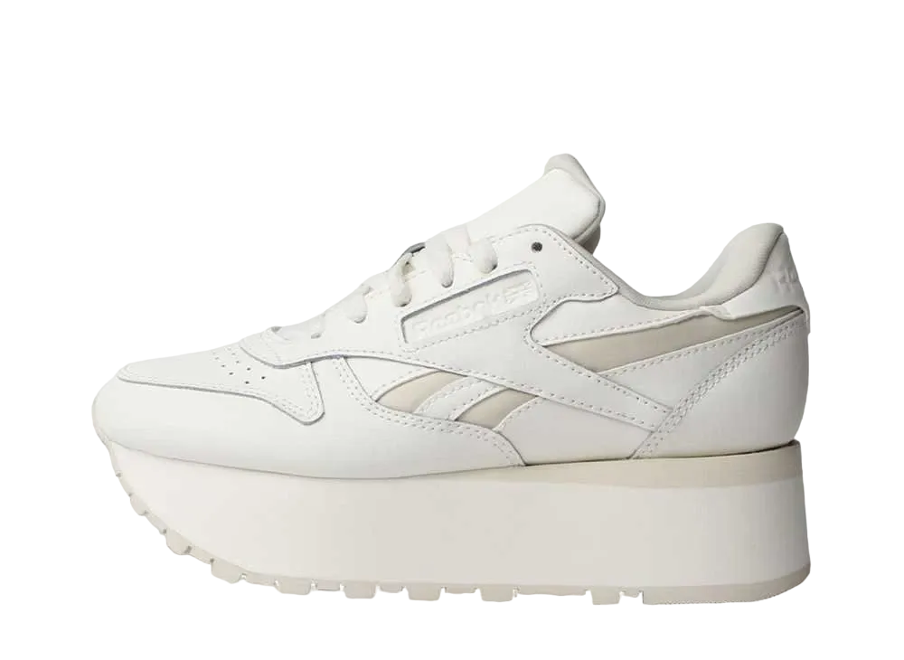 リーボック ウィメンズ クラシックレザー トリプルリフト "チョーク"