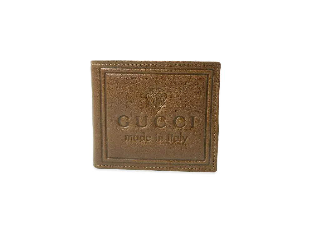 GUCCI Bi-fold Wallet "Khaki"