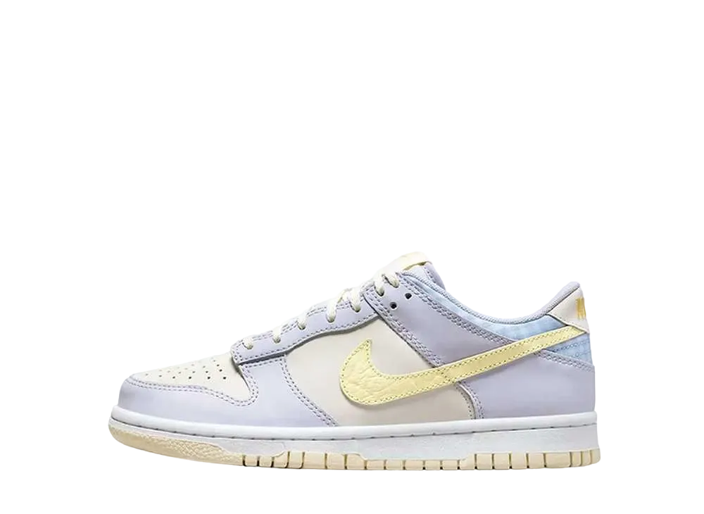 Nike GS Dunk Low SE Earster 2023 "Oxygen Purple/Summer White/Coconut Milk/Citron Tint"