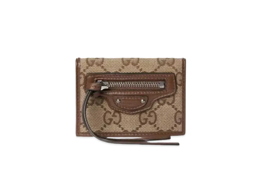 グッチ x バレンシアガ ハッカープロジェクト ネオクラシックウォレット "ベージュ" 681708 GY5SN 8563