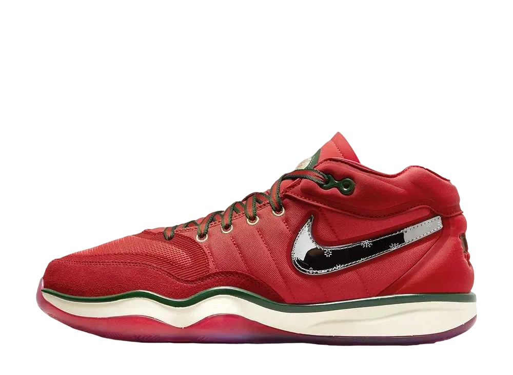 Nike Air Zoom GT Hustle 2 Christmas "Track Red/Metallic Silver/Mystic Red"